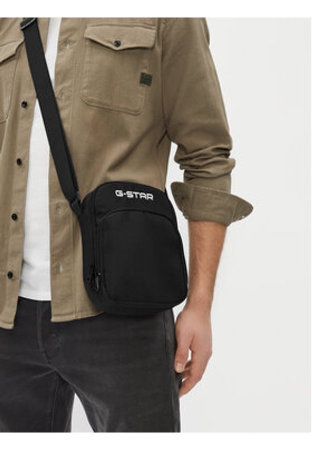G-Star RAW - G-Star Raw Saszetka GSR-P-004-07 Czarny. Kolor: czarny. Materiał: materiał
