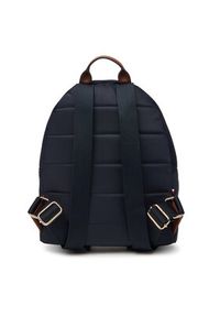 TOMMY HILFIGER - Tommy Hilfiger Plecak Popette Dome AW0AW17651 Granatowy. Kolor: niebieski. Materiał: materiał #3