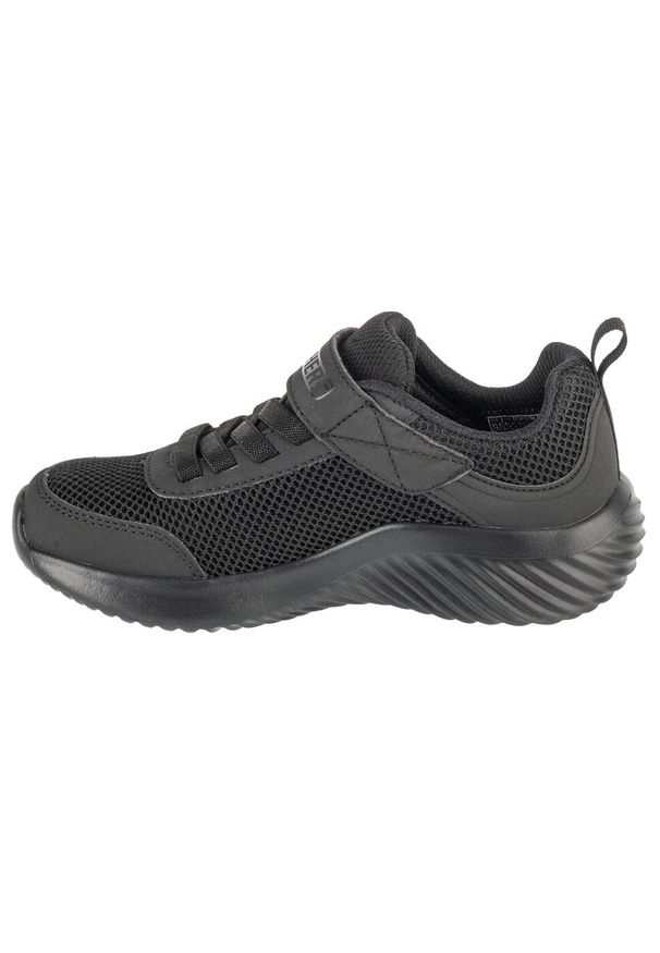 skechers - Buty sportowe Sneakersy chłopięce, Bounder-Tech. Kolor: czarny. Sport: turystyka piesza