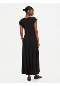 TOMMY HILFIGER - Tommy Hilfiger Sukienka codzienna WW0WW44491 Czarny Regular Fit. Okazja: na co dzień. Kolor: czarny. Materiał: syntetyk. Typ sukienki: proste. Styl: casual #2