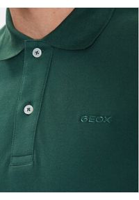 Geox Polo Piquet M3510B-T2649 F3221 Zielony Regular Fit. Typ kołnierza: polo. Kolor: zielony