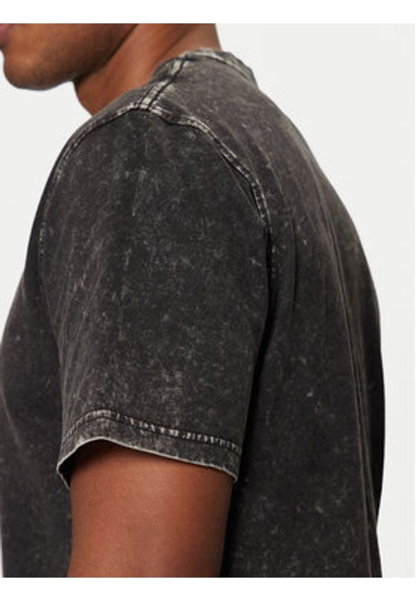 Jack & Jones - Jack&Jones T-Shirt Vesterbro 12256715 Czarny Relaxed Fit. Kolor: czarny. Materiał: bawełna
