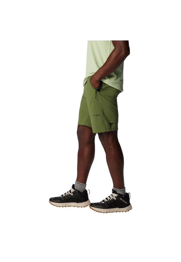 columbia - Spodenki trekkingowe męskie Columbia Triple Canyon Short II. Kolor: zielony