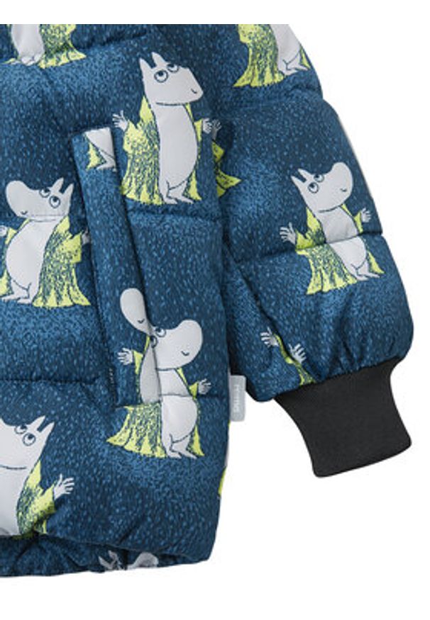Reima Kurtka zimowa Moomin Lykta 5100013B Granatowy Regular Fit. Kolor: niebieski. Materiał: syntetyk. Sezon: zima