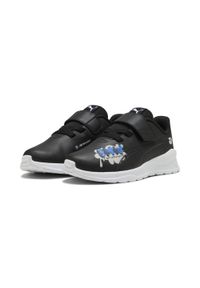 Puma - Dziecięce sneakersy BMW M Motorsport Anzarun PUMA Black. Okazja: na co dzień. Zapięcie: pasek. Kolor: czarny. Materiał: syntetyk. Szerokość cholewki: normalna