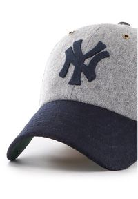 47 Brand Czapka z daszkiem MLB New York Yankees B-BRKCU17WIS Szary. Kolor: szary. Materiał: materiał, wełna