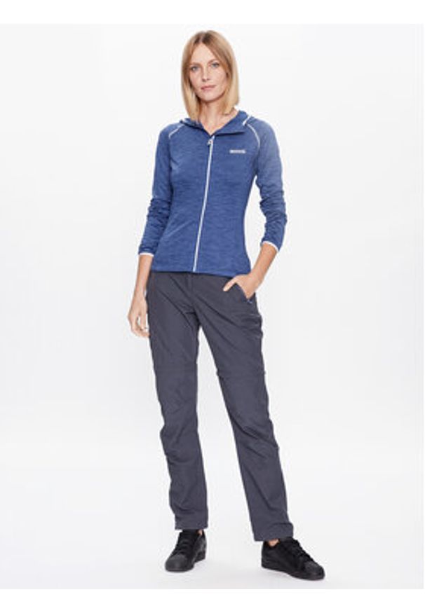 Regatta Bluza Yonder RWA525 Niebieski Regular Fit. Kolor: niebieski. Materiał: syntetyk