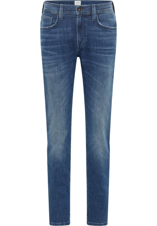 Mustang - MUSTANG MĘSKIE SPODNIE JEANSOWE JEANSY ORLANDO SLIM DENIM BLUE 1014599 5000 903