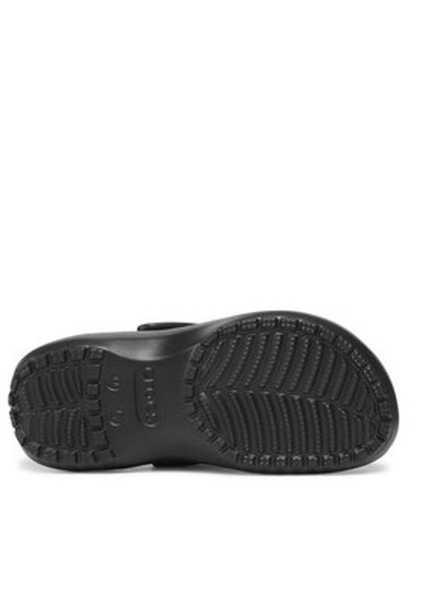 Crocs Klapki Classic Platform Clog 206750 Czarny. Kolor: czarny. Obcas: na platformie