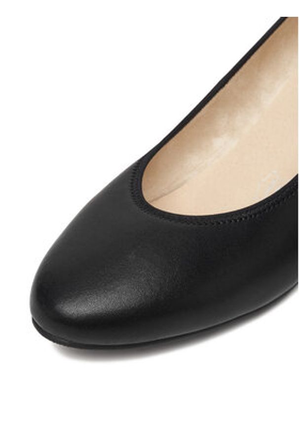 Rieker Półbuty 44650-04 Czarny. Kolor: czarny. Materiał: skóra