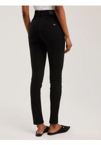 Big-Star - Jeansy damskie skinny czarne Adela 915. Okazja: do domu. Kolor: czarny. Długość: długie #8