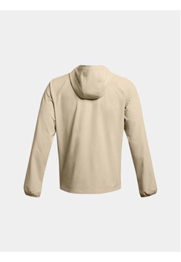 Under Armour Wiatrówka Ua Stretch Woven Windbreaker 1377171-289 Khaki Fitted Fit. Kolor: brązowy. Materiał: syntetyk