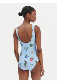 Seafolly Strój kąpielowy Playa Bonita 11098DD287 Błękitny. Kolor: niebieski. Materiał: syntetyk #3