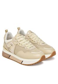 Liu Jo Sneakersy Maxi Wonder 01 BF5009 PX685 Beżowy. Kolor: beżowy. Materiał: skóra #4