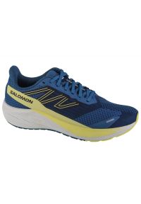 salomon - Buty do biegania Salomon Aero Blaze M 472091 niebieskie. Zapięcie: sznurówki. Kolor: niebieski. Materiał: materiał, guma. Szerokość cholewki: normalna #2