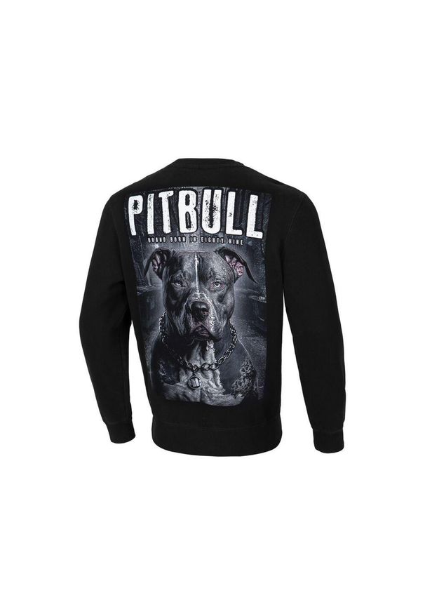 PITBULL - Bluza męska Pitbull Street King. Typ kołnierza: kaptur. Kolor: czarny