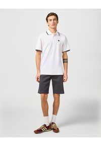 Wrangler - MESKIE SPODENKI WRANGLER CJ CHINO SHORTS FADED BLACK 112362922. Okazja: na co dzień, na spacer. Materiał: elastan, bawełna, materiał, jeans, skóra. Długość: do kolan. Sezon: lato. Styl: klasyczny, casual, elegancki #2
