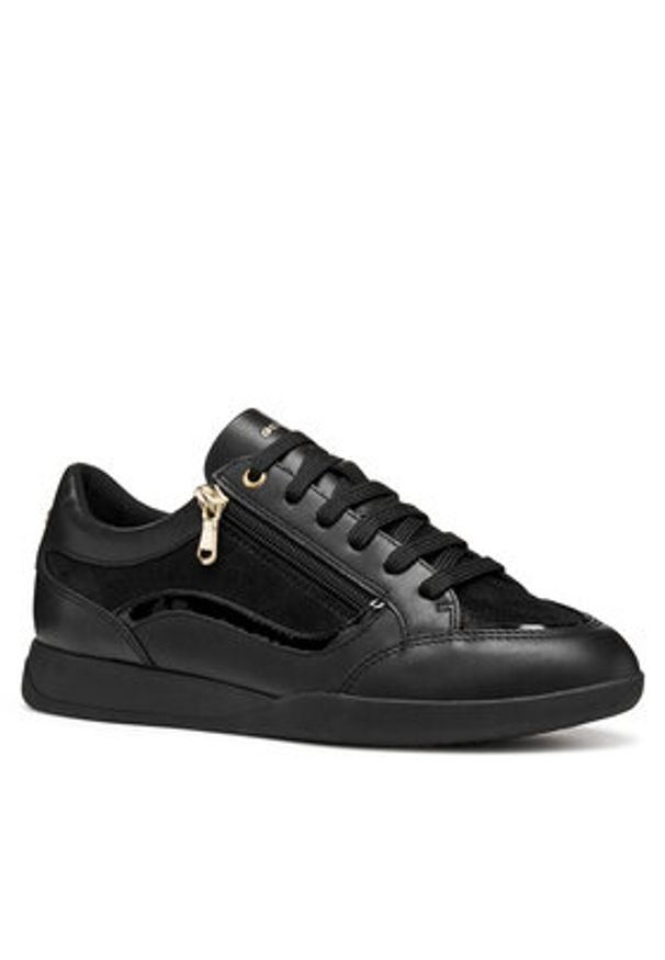 Geox Sneakersy D Maryemy D563BB 0MA85 C9999 Czarny. Kolor: czarny. Materiał: skóra
