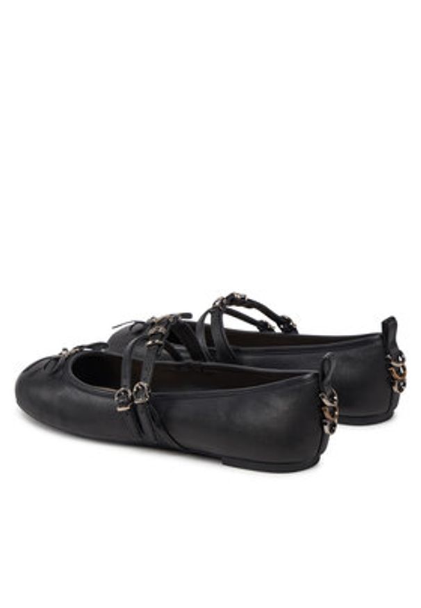 Pinko - PINKO Baleriny Gioia 09 SD0297 P003 Czarny. Kolor: czarny. Materiał: skóra