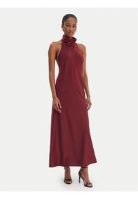 BARDOT - Bardot Sukienka koktajlowa Delphina 60247DB Bordowy Regular Fit. Kolor: czerwony. Materiał: syntetyk. Styl: wizytowy #1