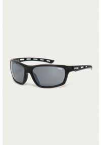 Uvex Okulary przeciwsłoneczne kolor czarny. Kolor: czarny #1