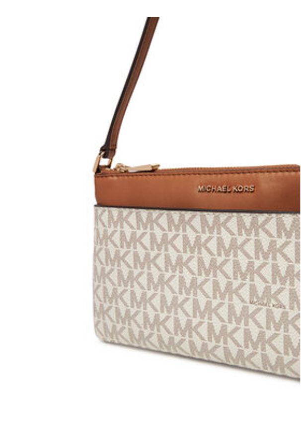 MICHAEL Michael Kors Torebka 32F5GJ6F6B Écru. Materiał: skórzane
