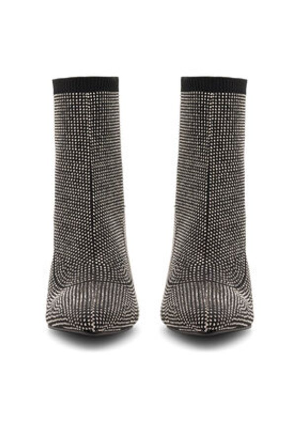 Nine West Botki KAS BYCCC03 Czarny. Kolor: czarny. Materiał: materiał