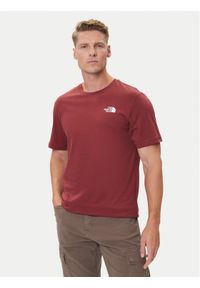 The North Face T-Shirt Redbox NF0A87NP Czerwony Regular Fit. Kolor: czerwony. Materiał: bawełna