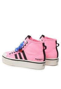 Adidas - adidas Sneakersy Nizza Platform Mid HQ4509 Różowy. Kolor: różowy. Materiał: materiał. Obcas: na platformie #3