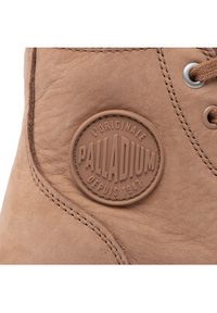 Palladium Trapery Pampa Hi Zip Wl 95982-254-M Brązowy. Kolor: brązowy. Materiał: skóra, nubuk