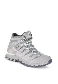 Buty trekkingowe damskie Aku Alterra Lite Goretex. Zapięcie: sznurówki. Kolor: szary. Materiał: syntetyk, tkanina, materiał. Szerokość cholewki: normalna. Styl: sportowy