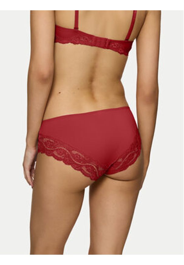 Triumph Bokserki Lovely Micro 10182555 Czerwony. Kolor: czerwony. Materiał: syntetyk