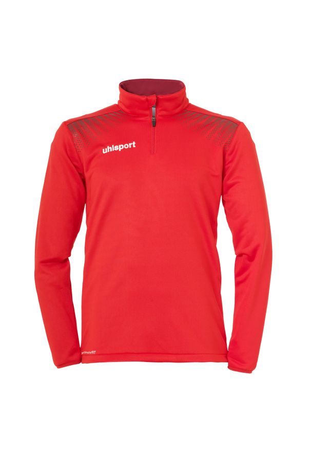 UHLSPORT - Kurtka 1/4 na zamek Uhlsport Goal. Kolor: czerwony. Sport: piłka nożna, fitness