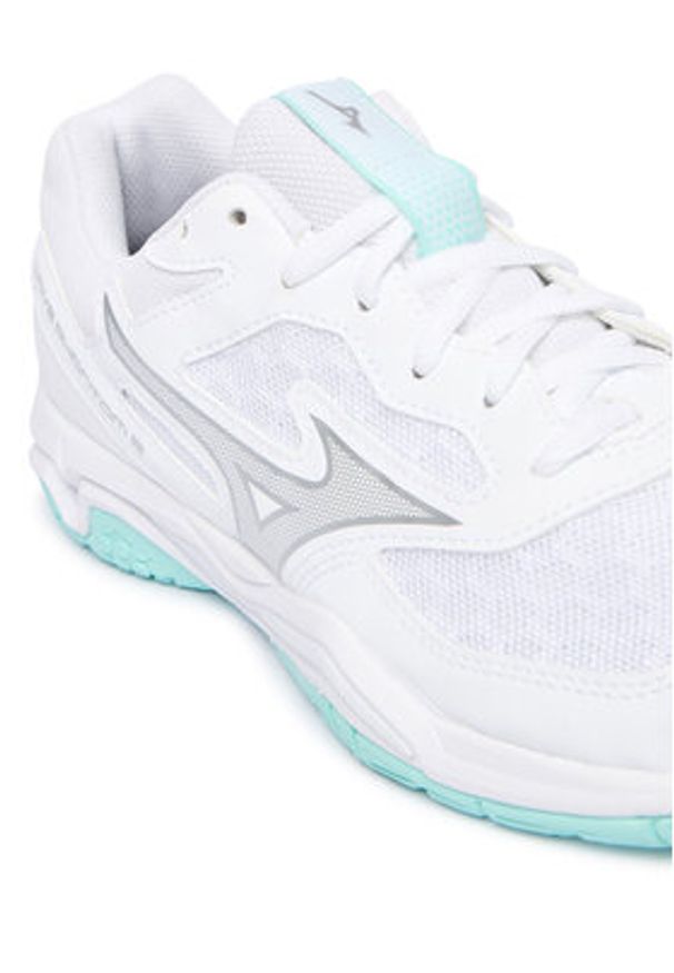 Mizuno Buty halowe Wave Phantom 3 X1GB2260 Biały. Kolor: biały. Materiał: skóra. Model: Mizuno Wave