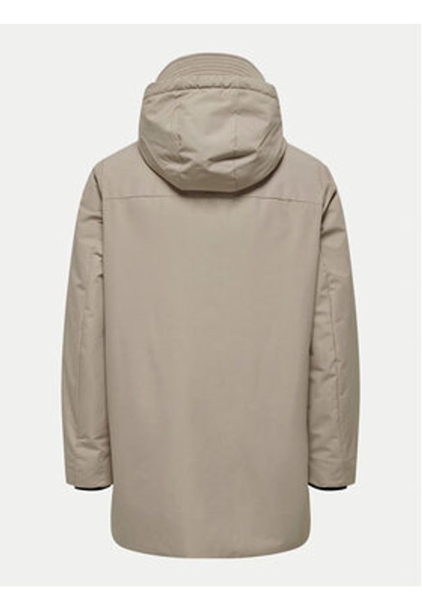 Only & Sons Kurtka zimowa 22025871 Beżowy Regular Fit. Kolor: beżowy. Materiał: syntetyk. Sezon: zima