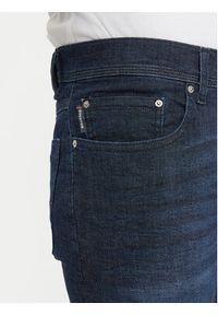 Hechter Paris Jeansy 26050 142361 Granatowy Regular Fit. Kolor: niebieski