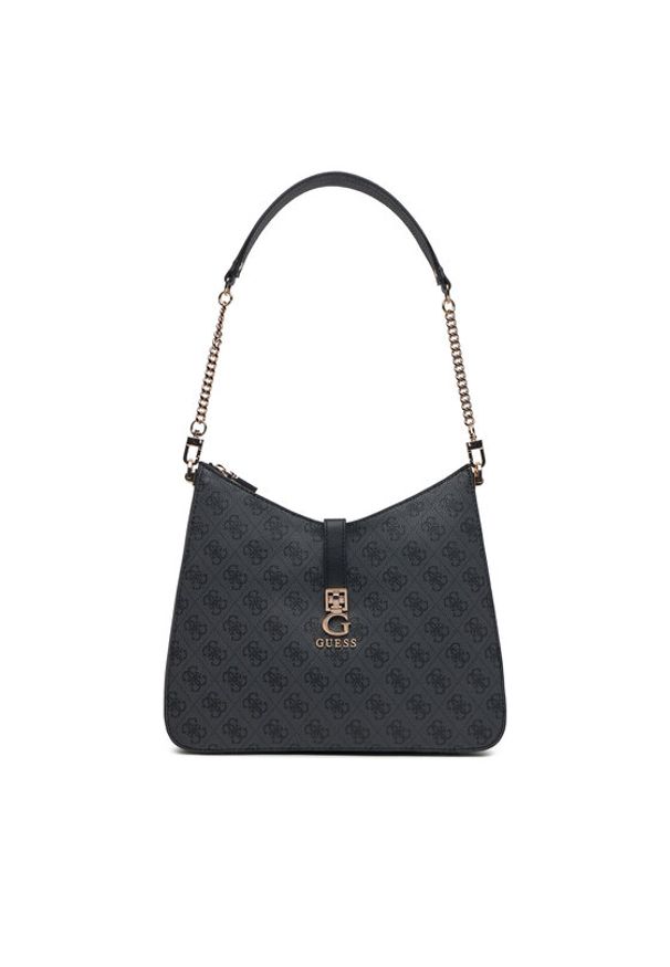 Guess Torebka HWSG96 29020 Czarny. Kolor: czarny. Materiał: skórzane