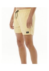 Spodenki surfingowe męskie Rip Curl Offset Volley Żółty. Kolor: żółty