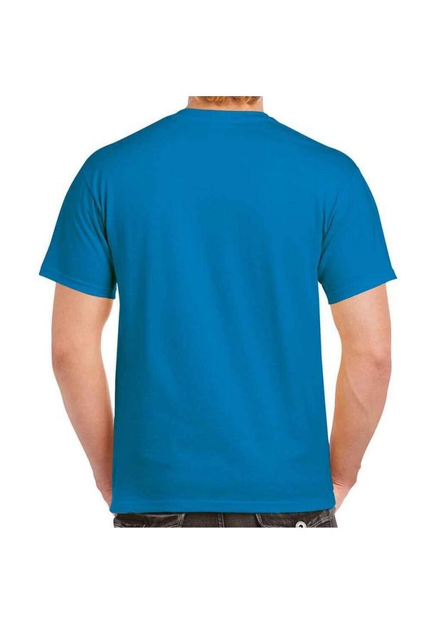 GILDAN - Ultra Bawełniana Koszulka Unisex Dla Dorosłych. Kolor: szary, niebieski, wielokolorowy. Materiał: bawełna. Sport: turystyka piesza