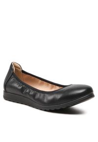 Clara Barson Baleriny WS2666-3 Czarny. Kolor: czarny. Materiał: skóra #1