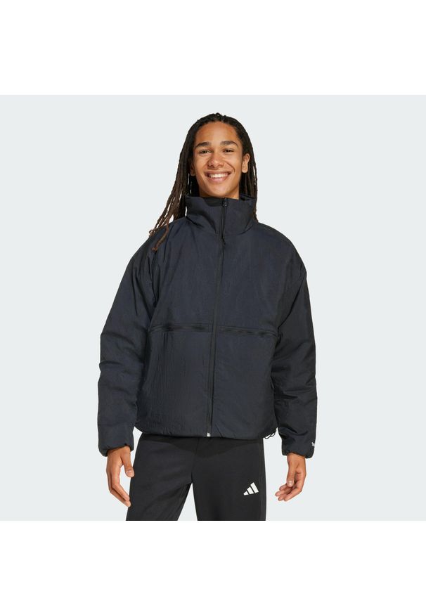 Adidas - Kurtka City Tech Climawarm PrimaLoft®. Kolor: czarny. Materiał: puch