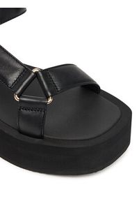 Tory Burch Sandały Mellow Platform Sandal 166402 Czarny. Kolor: czarny. Materiał: skóra. Obcas: na platformie #6