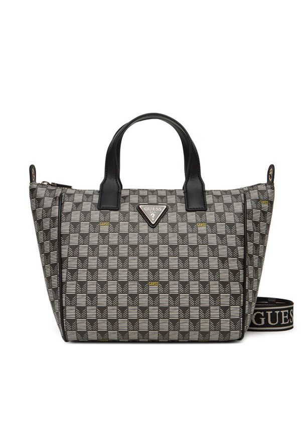 Guess Torebka TWLW96 76019 Czarny. Kolor: czarny. Materiał: skórzane