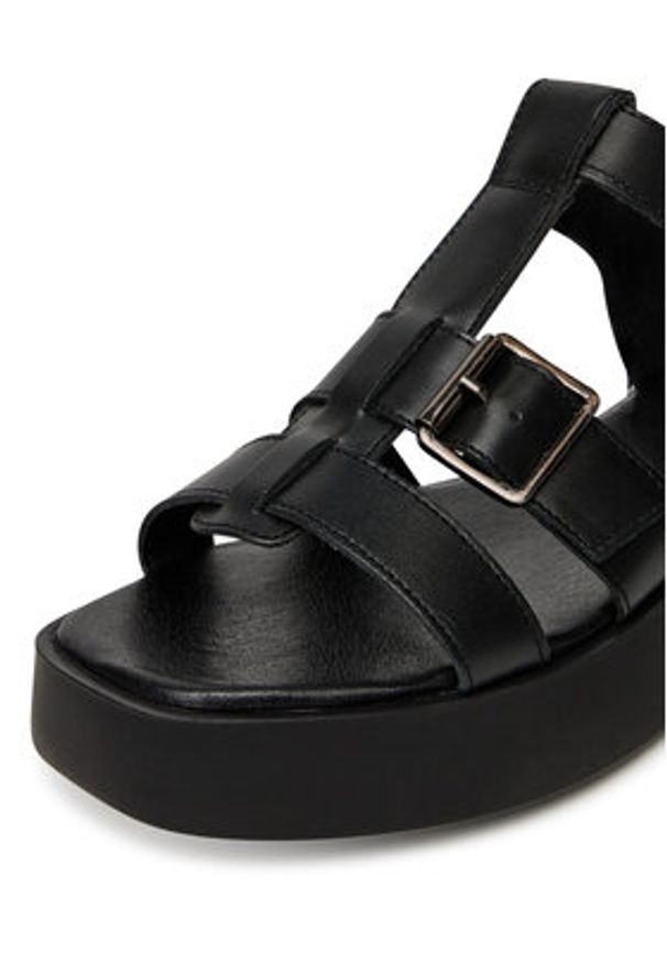 Lasocki Sandały WI23-KEANY-01 Czarny. Kolor: czarny. Materiał: skóra