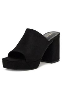 DeeZee Klapki KK5606-1 Czarny. Kolor: czarny. Materiał: materiał #7