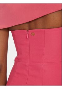 Marciano Guess Sukienka wieczorowa 5GGK11 7300A Koralowy Slim Fit. Kolor: pomarańczowy. Materiał: syntetyk. Styl: wizytowy #5