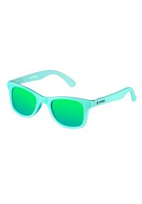Dzieci Surf ęce okulary przeciwsłoneczne Wave SIROKO Cyjan. Kolor: niebieski, wielokolorowy, zielony
