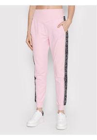 Liu Jo Sport Spodnie dresowe TA2066 FS090 Różowy Regular Fit. Kolor: różowy. Materiał: bawełna #1
