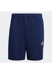 Adidas - Krótka adidas Essentials All Set. Kolor: niebieski. Długość: krótkie. Sport: fitness