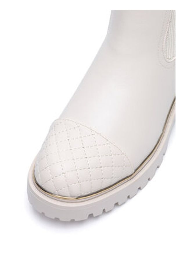 Jenny Fairy Botki WS5601-24 Beżowy. Kolor: beżowy. Materiał: skóra